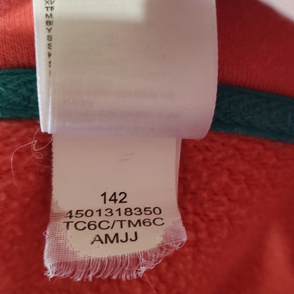 The North Face Womens XS 4 Embroidered Zip Hoodie Fleece Lined Coral Teal Jacket - Picture 14 of 15